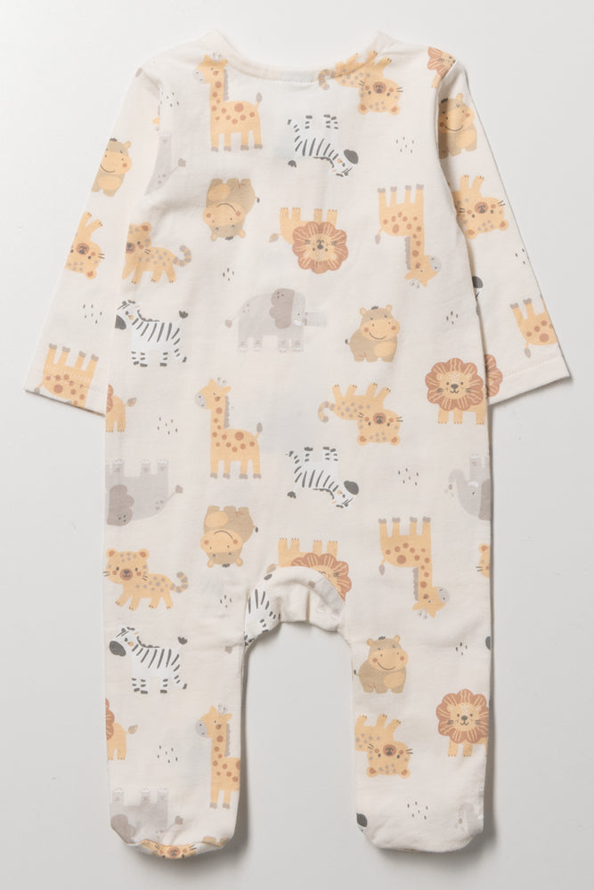 Safari Sleepsuit White (3)