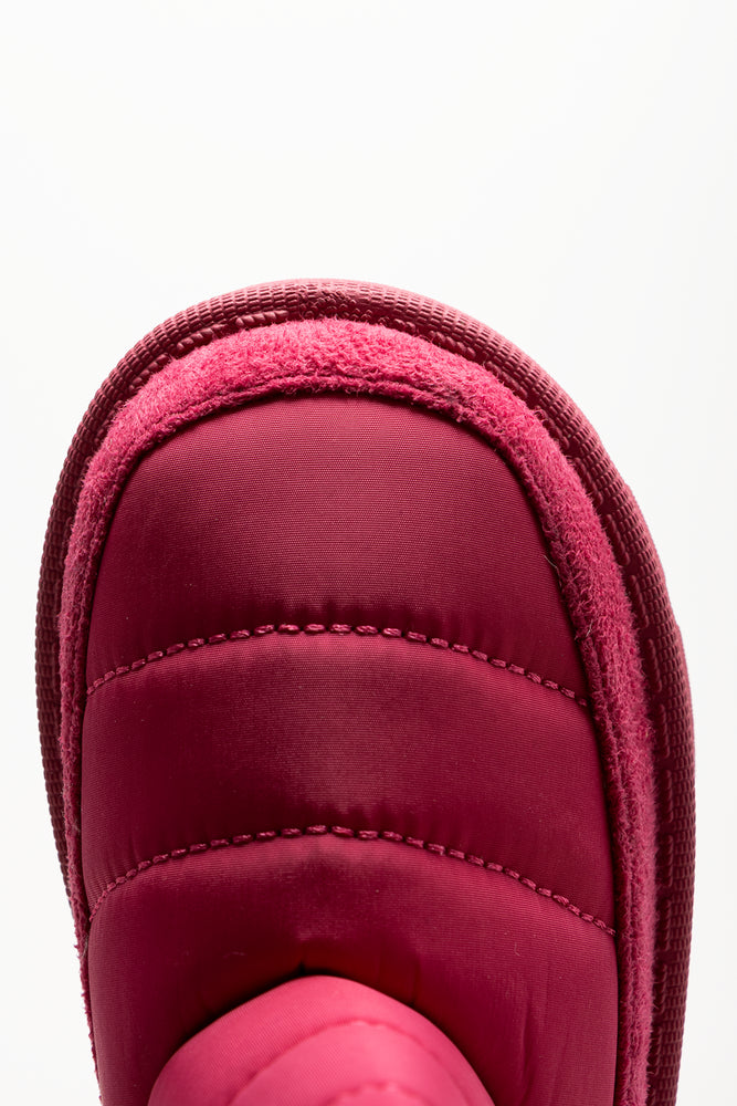 Quilted Snow Boots Pink (4)