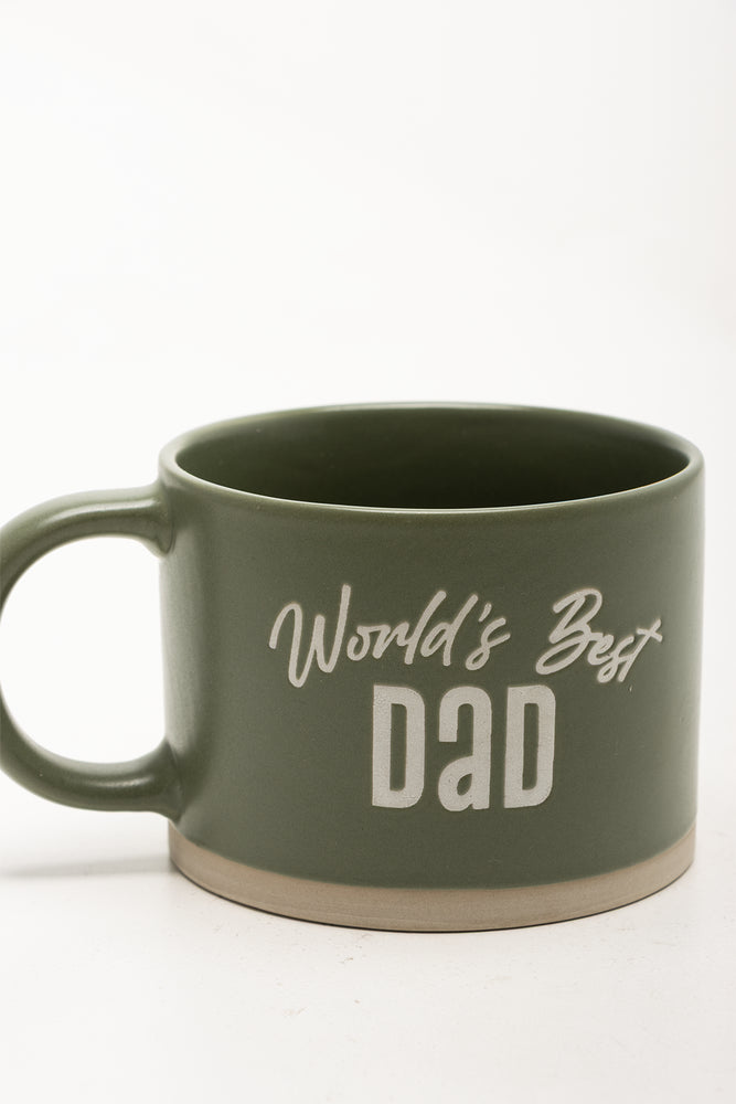 Father's Day Ceramic Cup Green (1)