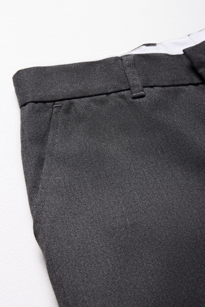 Primary School Boys Slim Fit Pants Grey (1)