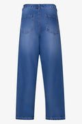 Barrel Leg Denim Jeans (1)