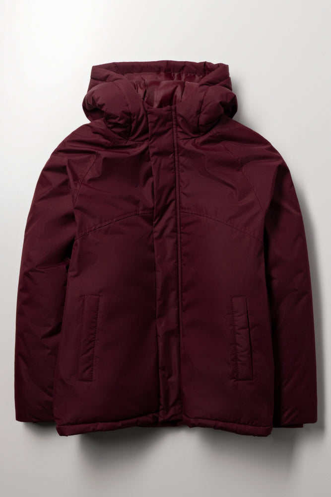 Parka Jacket Burgundy