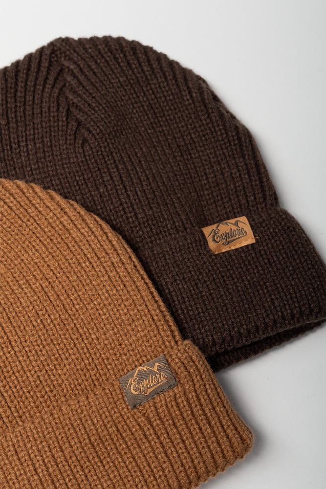 2 Pack Rib Beanies Brown | Accessories | Ackermans
