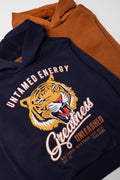 2 Pack Hooded Tracktops Rust & Navy (1)