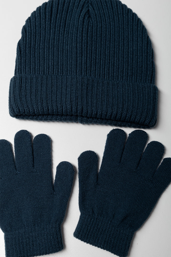 Beanie & Gloves Set Emerald (1)