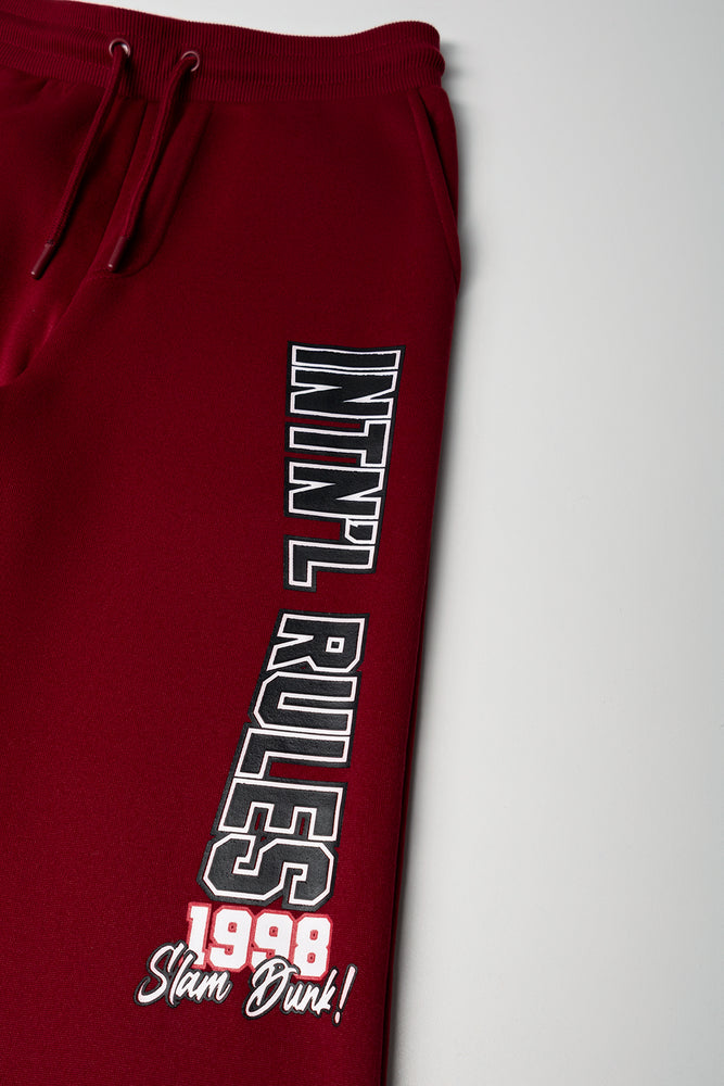 Trackpants Burgundy (1)