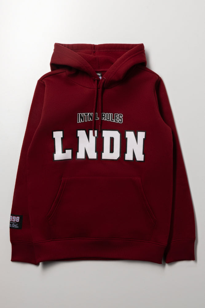 Hoodie Burgundy