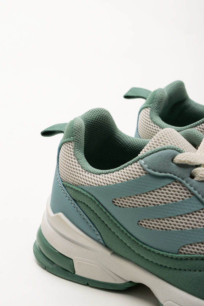 Lace Up Trainers Multicolour (3)