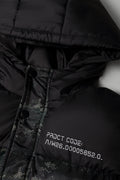 Puffer Jacket Dark Green And Black (1)