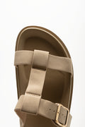 T-Bar Buckle Sandals Natural (4)