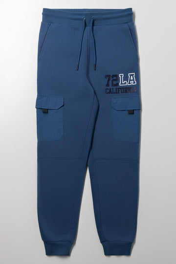 Blue Trackpants