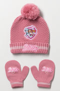 Paw Patrol Hat Set Pink