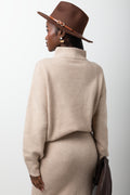 Turtleneck Long Sleeve Jersey Natural (2)