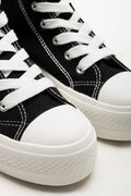 High Top Skate Sneakers Black (2)