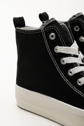 High Top Skate Sneakers Black (3)