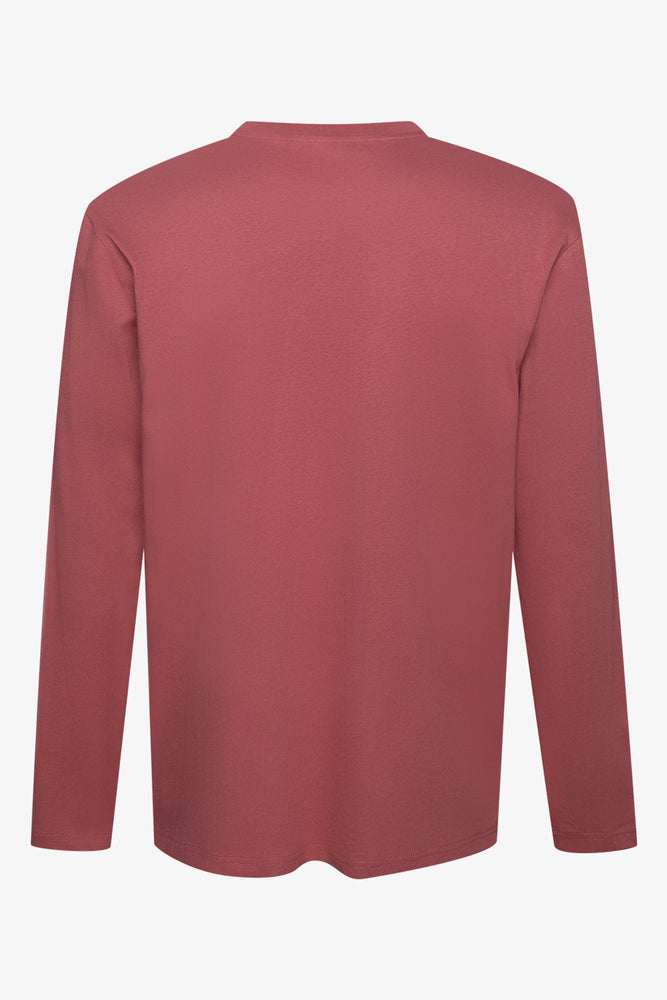 Burnt Orange Long Sleeve T-Shirt (1)