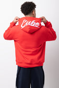 Embroided Hoodie Red (2)