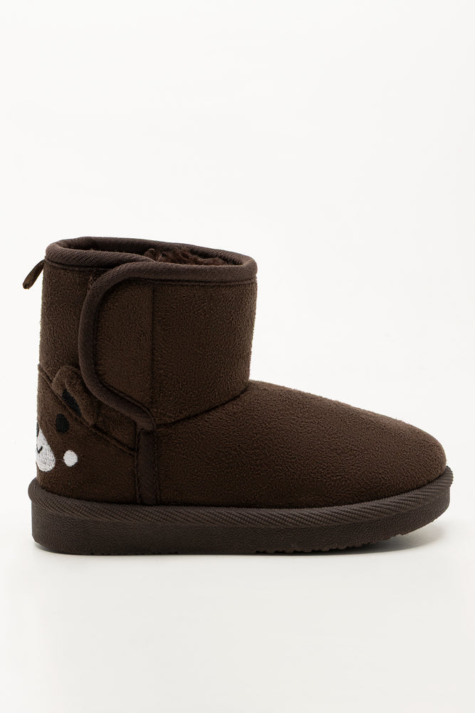 Bear Comfy Boots Brown (1)