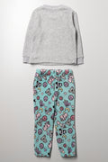 Sleep Squad Pyjamas Grey Melange (2)