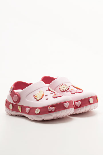 Butterfly Clog Pink