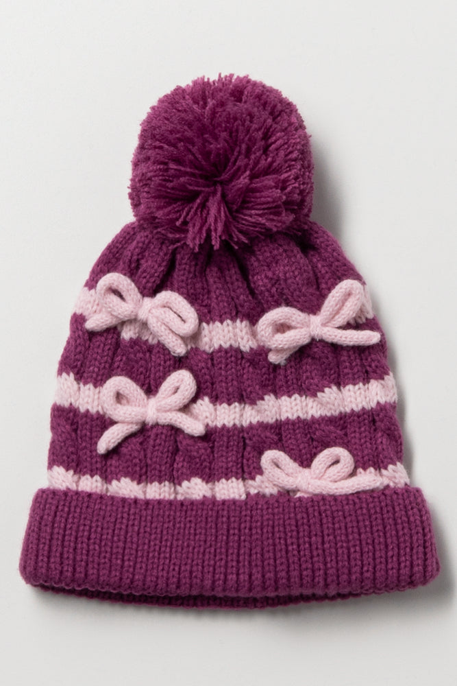 Beanie Purple