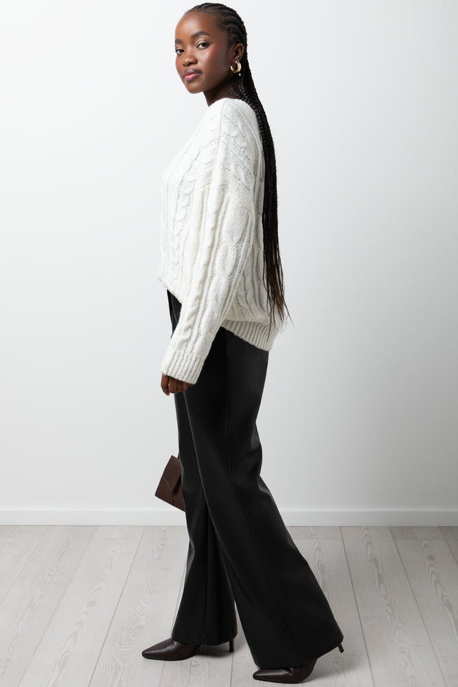 Long Sleeve Crew Neck Jersey White (1)