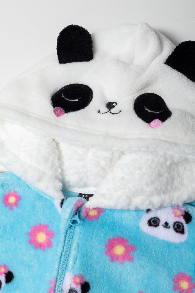 Onesie With Eye Mask Turquoise (1)