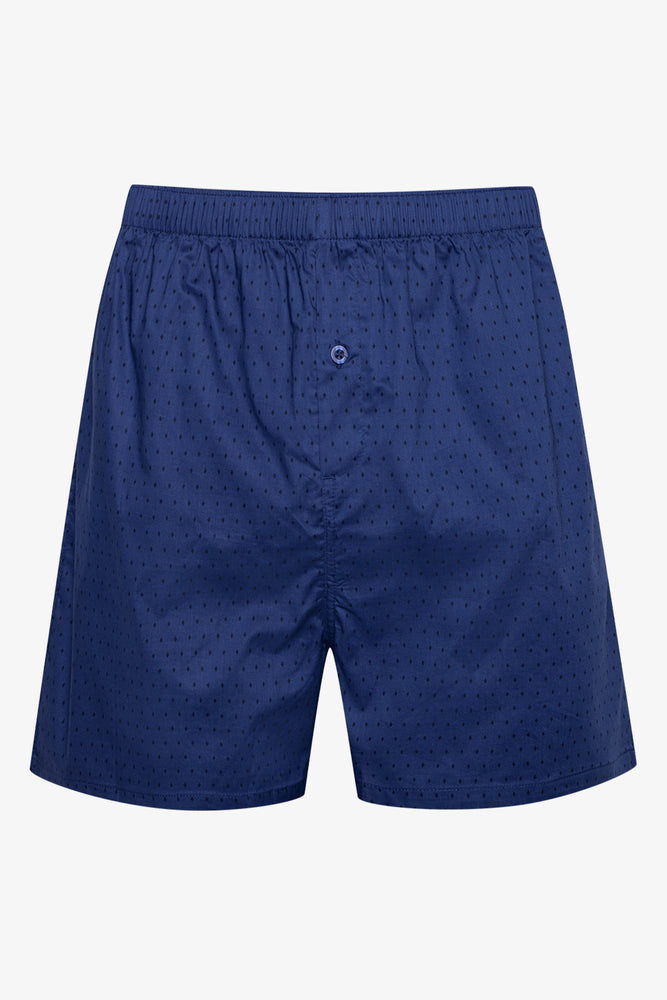 3 Pack Check Boxers Blue (2)