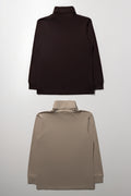 2 Pack Polonecks Brown & Black (2)