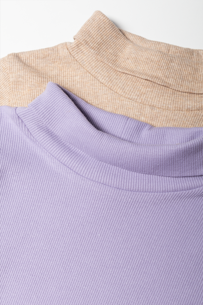 2 Pack Polonecks Mauve & Natural (1)