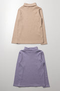 2 Pack Polonecks Mauve & Natural (2)