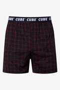 3 Pack Woven Boxers Red And Black (1)