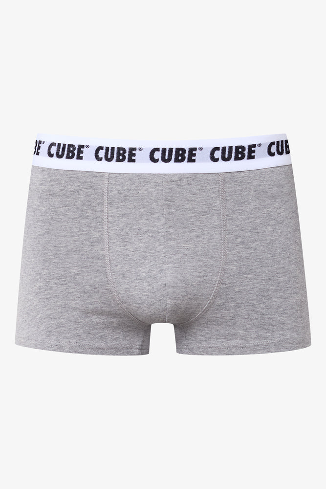 3 Pack Boxers Grey, Blue And Black (3)