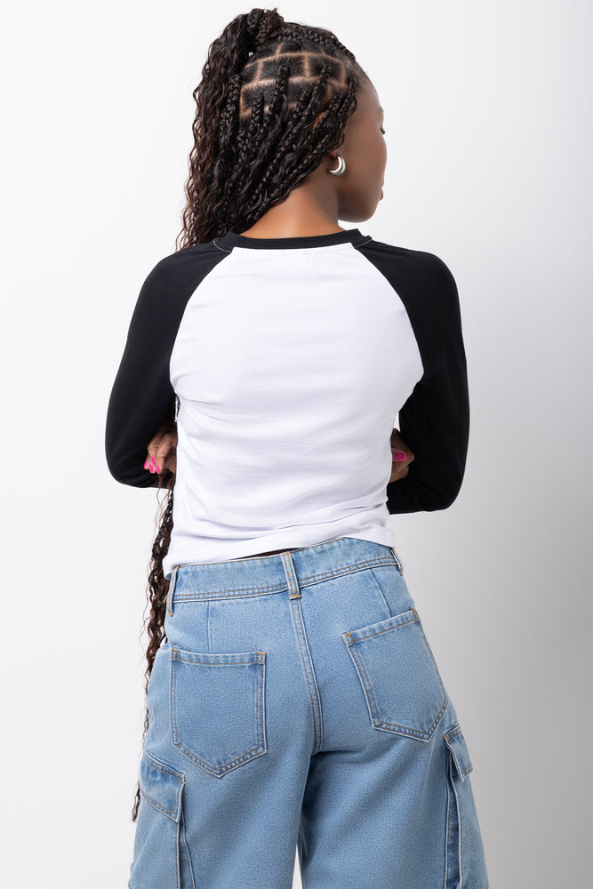 Fitted Cropped T-Shirt White (2)