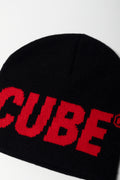 Printed Beanie Black (1)