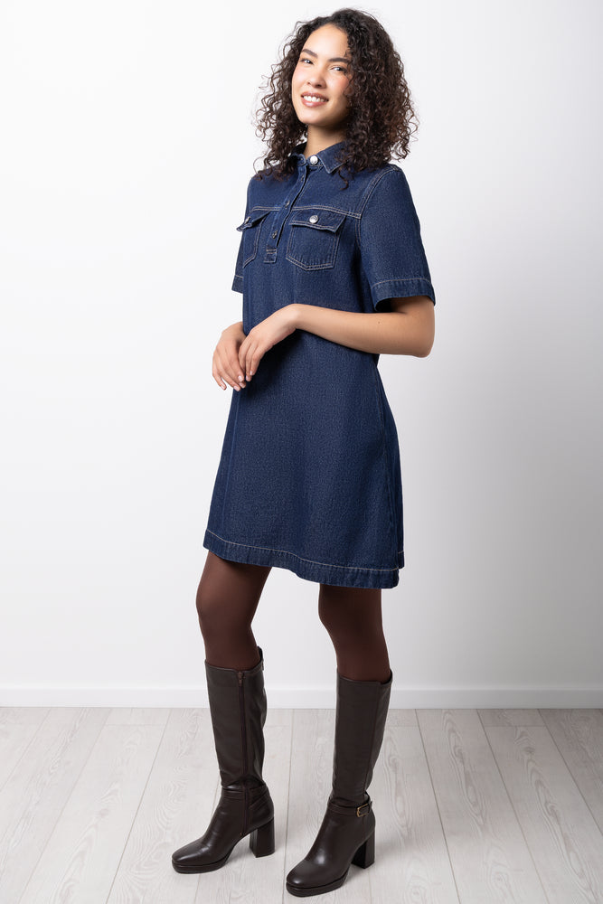 Denim T-Shirt Dress Blue | Dresses & Jumpsuits | Ackermans Denim T-Shirt Dress Blue | Dresses & Jumpsuits | Ackermans