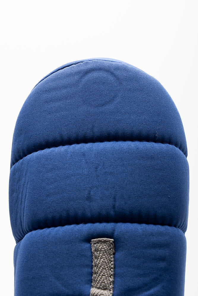 Quilted Closed Slipper Blue (4)