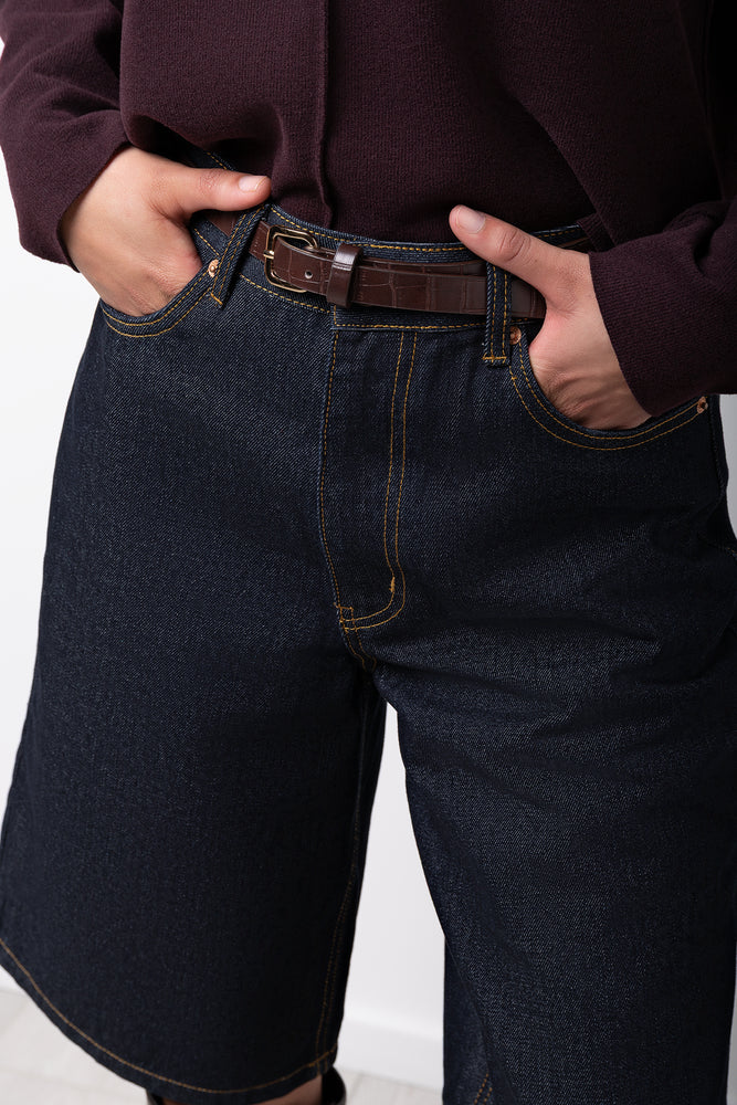 High Rise Jorts Mid Wash (3)