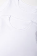 White Long Sleeve Vests 2 Pack (1)