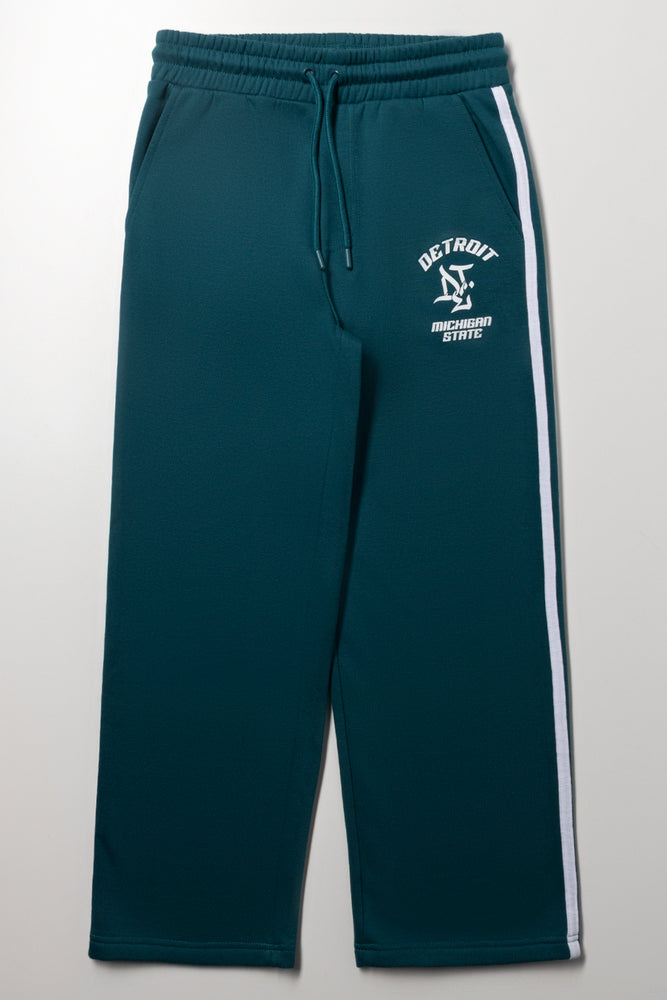 Straight Leg Trackpants Teal