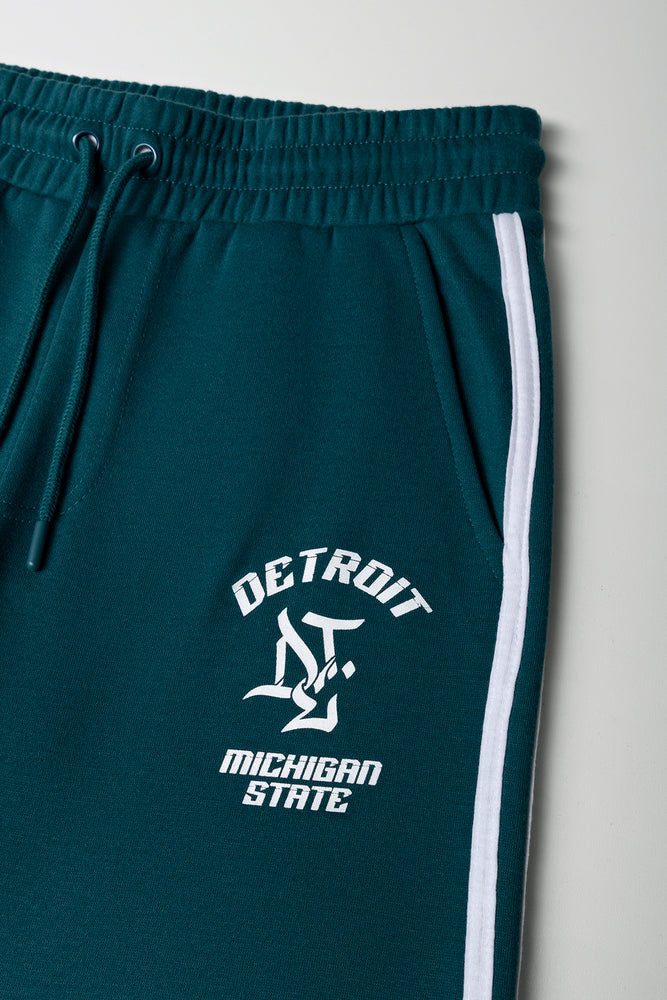 Straight Leg Trackpants Teal (1)