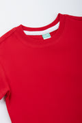 Red Essential Short Sleeve T-Shirt (1)