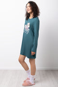 Sleepy And Co Sleepshirt Green (1)