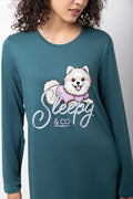 Sleepy And Co Sleepshirt Green (3)
