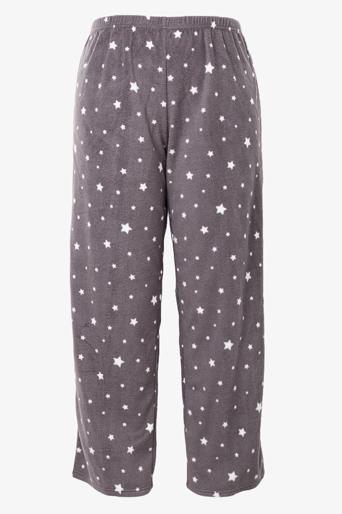 Sweet Dreams Fleece Pyjamas Charcoal (2)