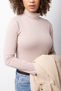 Long Sleeve Poloneck Natural (3)
