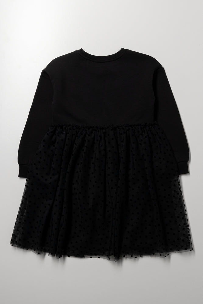 Tulle Dress Black (2)