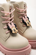 Natural & Pink Minnie Mouse Boots (2)
