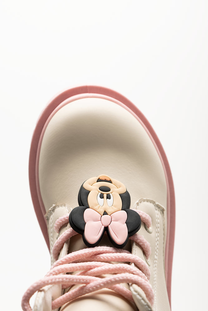 Natural & Pink Minnie Mouse Boots (5)