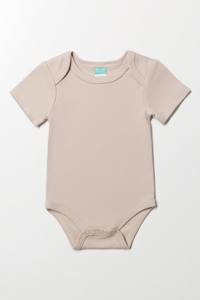 Stone Short Sleeve Bodysuit